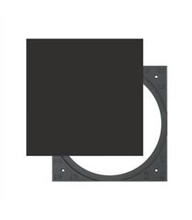 Sq Adapter Ps-C83R-83Rw-Ps-C63Rtlp Black W-Grille Pr 45163