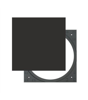 Sq Adapter Ps-C83R/83Rw/Ps-C63Rtlp Black W/Grille PR 45163