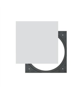 Sq Adapter Ps-C43R White W-Grille Pr 45158