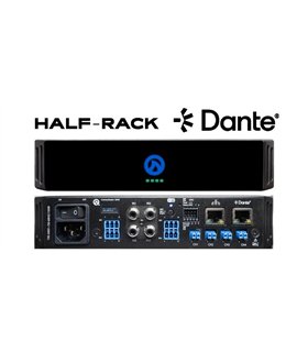 Amplificador de Audio con DSP Y DANTE Connect 64D
