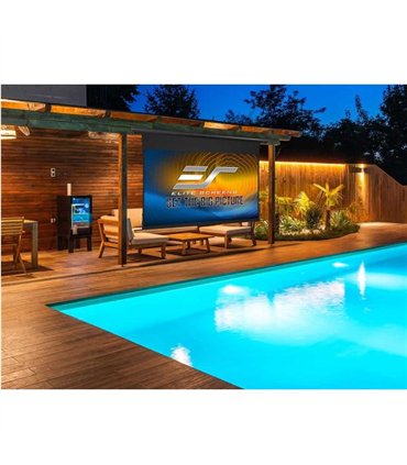 Telon para Exteriores Electric Yard Master Tab-Tension 2 Dual Wireless 150"