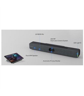 XBar V50 Kit – Videobar Android certificada para salas pequeñas y medianas