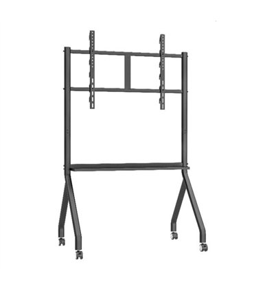 Soporte móvil tipo stand para monitor LCD, LED. 55" a 86"SOLIDVIEW Capacidad de 100 Kgs.