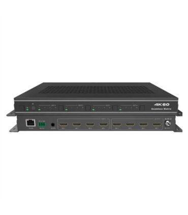 MATRIX HDMI 2.0b 4X4 & VIDEOWALL, HDCP 2.2, SIN CORTES Y ESCALADOR DE IMAGEN