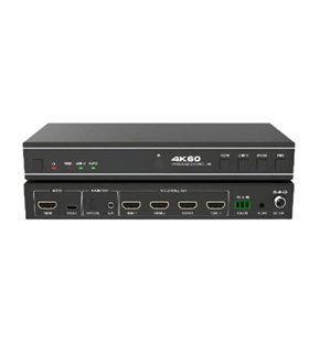 CONTROLADOR DE VIDEOWALL 1X4 DE 18Gbps