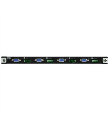 Tarjeta de entradas con 4 puertos VGA. VM7104.