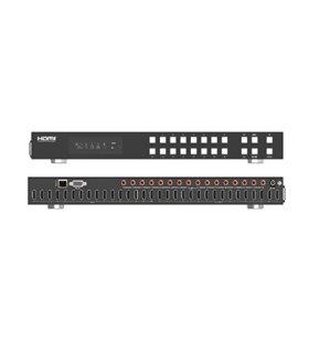 Matriz HDMI 16x16 de 18 Gbps