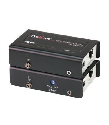 Extensor KVM Cat 5 VGA USB formato compacto (1280 x 1024 a 100m)