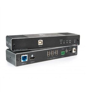 Extensor HDMI 4K con USB 2.0, RS-232 e IR | Transmisión Estable hasta 40m