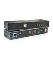 Extensor HDMI 4K con USB 2.0, RS-232 e IR | Transmisión Estable hasta 40m