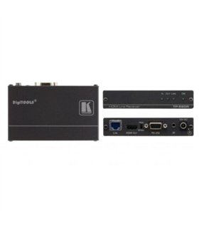 Receptor HDBaseT  4K HDMI, RS-232 e IR