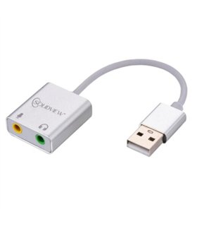 Convertidor USB 2.0 a audio de 3,5 mm