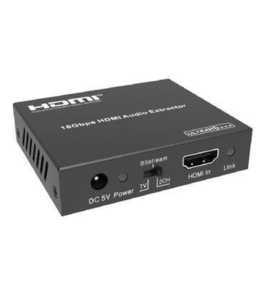 REPETIDOR HDMI CON EXTRACTOR DE AUDIO