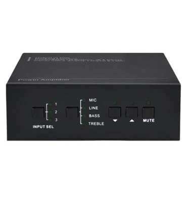 MINI AMPLIFICADOR DE AUDIO 70/100V SOLIDVIEW 40 watss RMS