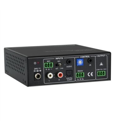 MINI AMPLIFICADOR DE AUDIO 70/100V SOLIDVIEW 40 watss RMS