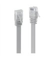 Cable Plano De Red Cat6A U / Utp, Gris - 1 m.