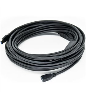 Cable de extensión activa USB 3.0 con conectores A macho a A hembra - 10,7 m