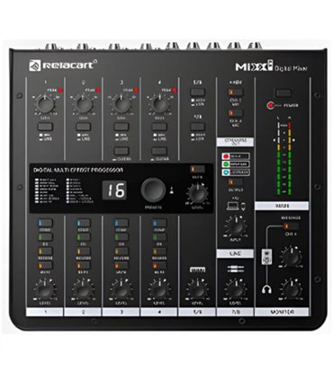 Mezclador Digital MIXX8.6 – 8 Entradas / 6 Salidas