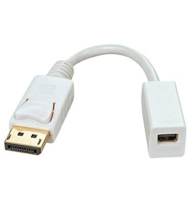 CABLE ADAPTADOR DISPLAYPORT MACHO A MINI DISPLAYPORT HEMBRA