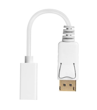 CABLE ADAPTADOR DISPLAYPORT MACHO A MINI DISPLAYPORT HEMBRA