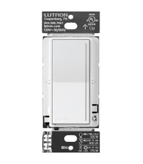 Dimmer Companion HomeWorks HRST RD  120V WH  