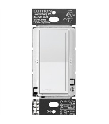 Dimmer Companion HomeWorks HRST RD  120V WH  
