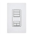 Botonera RadioRA RRD W3S  120V WH  