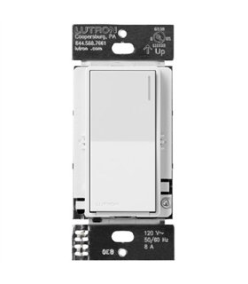 Switch HomeWorks HRST 8ANS  120V8A WH On-Off 
