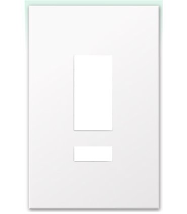 Placa de vidrio para botonera W5BRLN