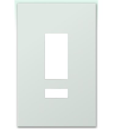 Placa de vidrio para botonera W5BRLN