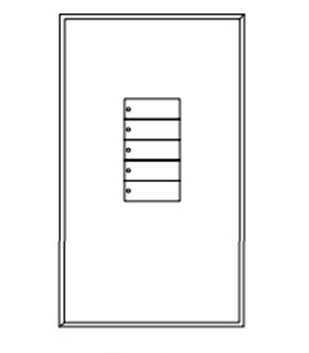 Placa de vidrio para botonera W5BTN clear glass