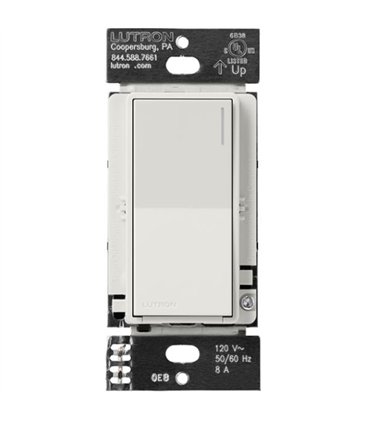 Switch HomeWorks HRST 8ANS 120V8A LG On-Off 