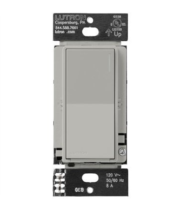 Switch HomeWorks HRST 8ANS 120V8A PB On-Off 