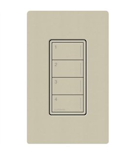 Hybrid Keypad RadioRA RRST HN4B 120V150W CY Aten Fase 