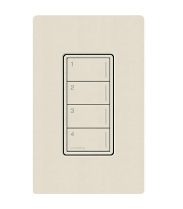 Hybrid Keypad RadioRA RRST HN4B 120V150W PM Aten Fase 