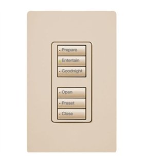 Botonera RadioRA RRD W3BD  120V LA  