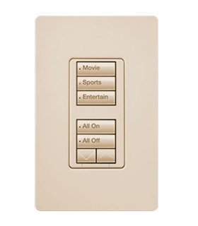 Botonera RadioRA RRD W1RLD  120V LA  