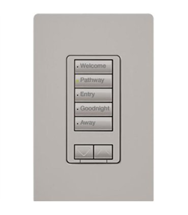 Hybrid Keypad RadioRA RRD HN5BRL 120V150W GR Aten Fase 