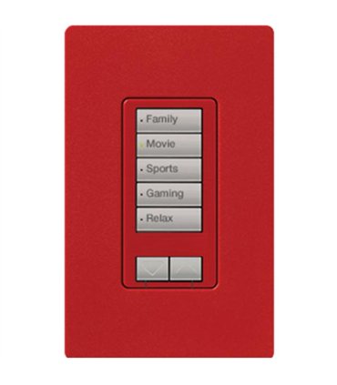Hybrid Keypad RadioRA RRD HN5BRL 120V150W HT Aten Fase 