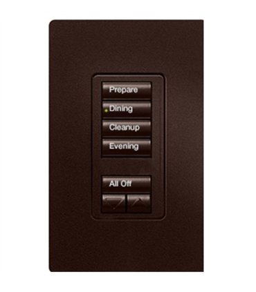 Hybrid Keypad RadioRA RRD HN4S 120V150W BR Aten Fase 