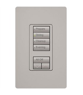 Hybrid Keypad RadioRA RRD HN4S 120V150W GR Aten Fase 
