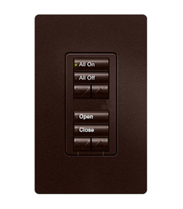 Hybrid Keypad RadioRA RRD HN2RLD 120V150W BR Aten Fase 