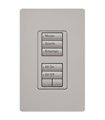 Hybrid Keypad RadioRA RRD HN1RLD 120V150W GR Aten Fase 
