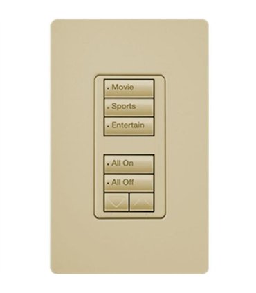 Hybrid Keypad RadioRA RRD HN1RLD 120V150W IV Aten Fase 