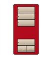 Botonera RadioRA RRD W3BSRL  120V HT  