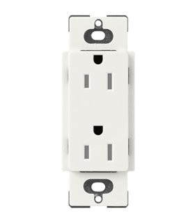 Receptacle Satin SCRS 15 120V15ATR-RW RW 