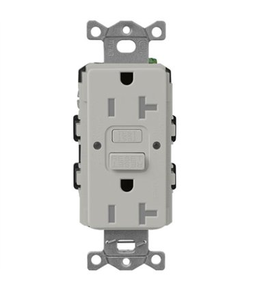 Receptacle Satin SCR 20 120V20AGFST PB 