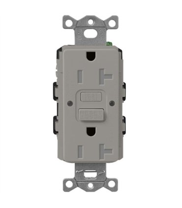 Receptacle Satin SCR 20 120V20AGFST CS 