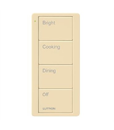 Control Pico Lutron para Iluminación PJ2 4B P02 Bat IV