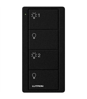 Control Pico Lutron para Iluminación PJ2 4B L21 BatTMN-L21 MN